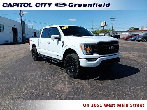 Oxford White 2022 Ford F-150 Lariat