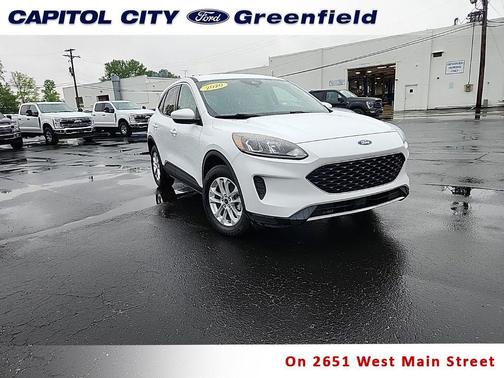 Oxford White 2020 Ford Escape SE