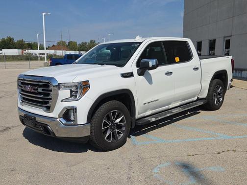 White 2019 GMC Sierra 1500 SLT
