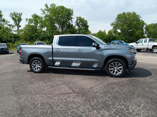 Satin Steel Metallic 2019 Chevrolet Silverado 1500 High Country