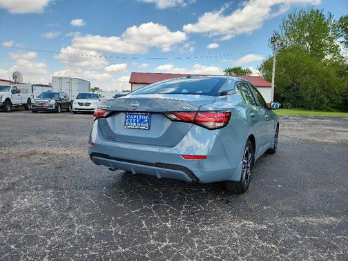Atlantic Gray Metallic 2024 Nissan Sentra SV