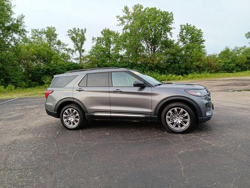 Carbonized Gray Metallic 2025 Ford Explorer Active