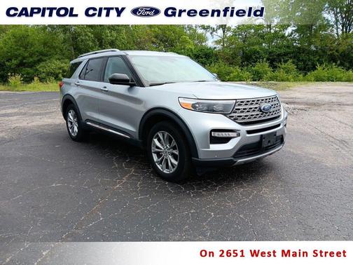 Silver Metallic 2023 Ford Explorer Limited