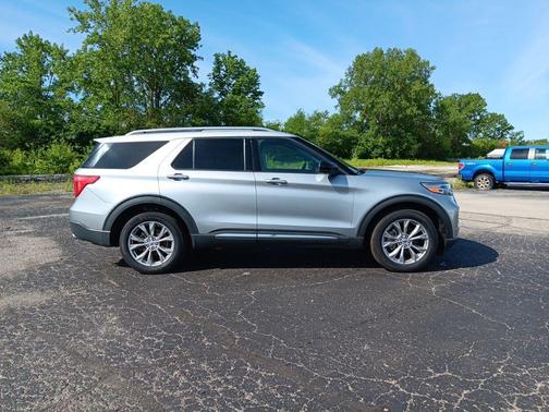 Silver Metallic 2023 Ford Explorer Limited