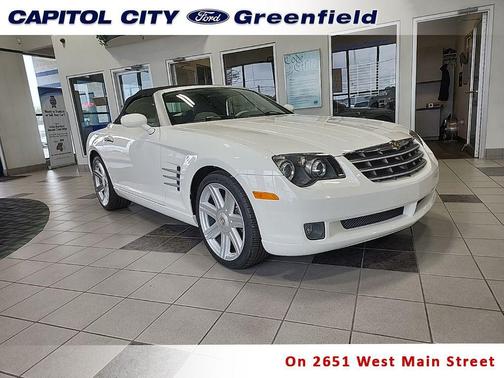Alabaster Clearcoat/Black Cloth Top 2005 Chrysler Crossfire Base