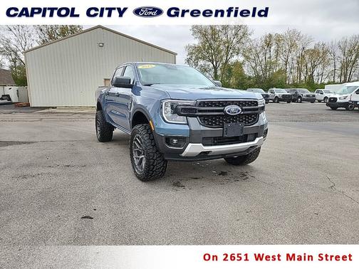Azure Gray Metallic Tri-Coat 2025 Ford Ranger XLT