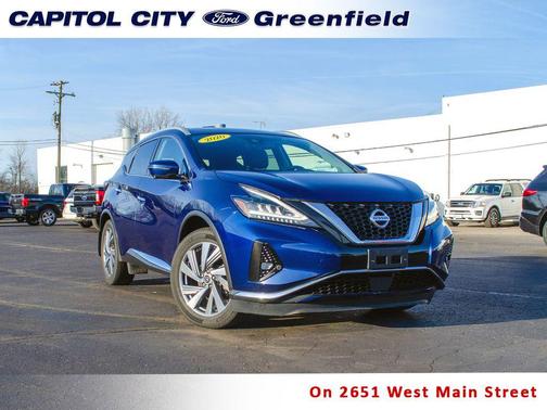 Deep Blue Pearl 2020 Nissan Murano SL Intelligent AWD