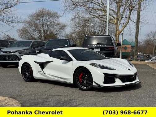 Arctic White 2024 Chevrolet Corvette Z06