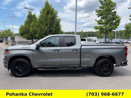 Sterling Gray Metallic 2025 Chevrolet Silverado 1500 Custom