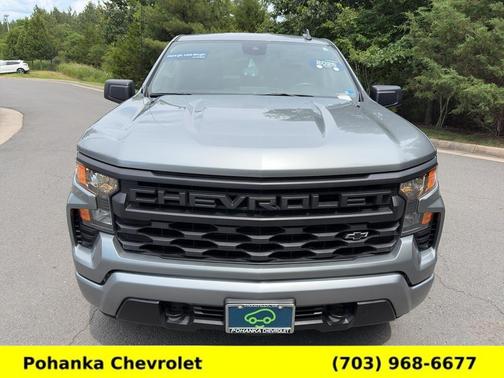 Sterling Gray Metallic 2025 Chevrolet Silverado 1500 Custom