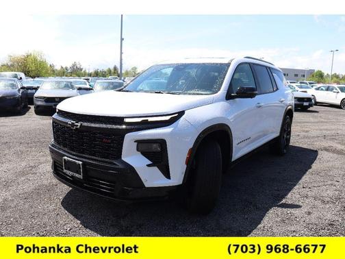 Polar White 2026 Chevrolet Traverse RS