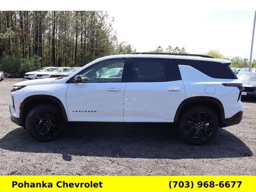 Polar White 2026 Chevrolet Traverse RS