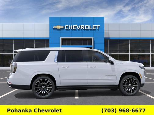 Polar White 2026 Chevrolet Suburban High Country