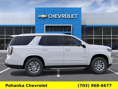 Summit White 2026 Chevrolet Tahoe LT