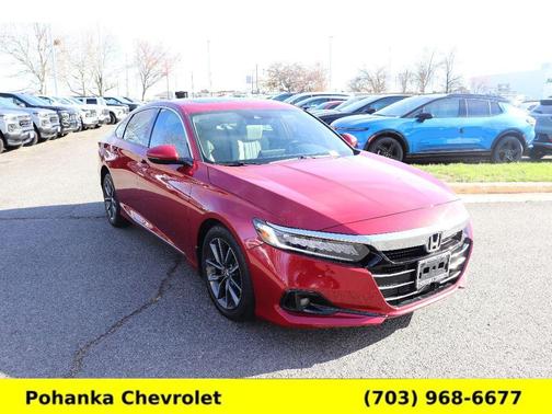 Radiant Red Metallic 2022 Honda Accord EX-L