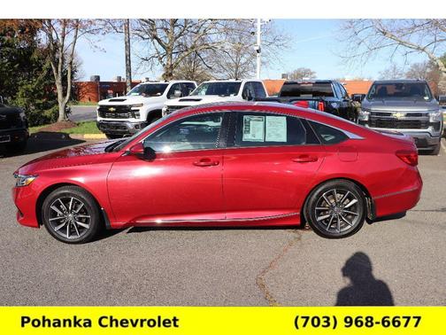 Radiant Red Metallic 2022 Honda Accord EX-L