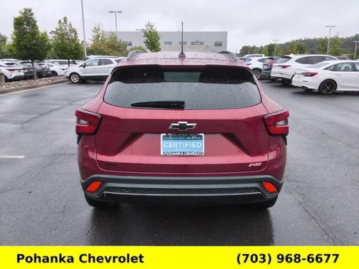 Crimson Metallic 2024 Chevrolet Trax 2RS