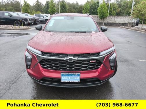 Crimson Metallic 2024 Chevrolet Trax 2RS