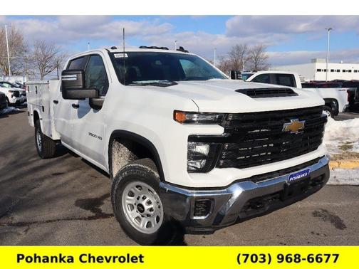 Summit White 2026 Chevrolet Silverado 3500 WT