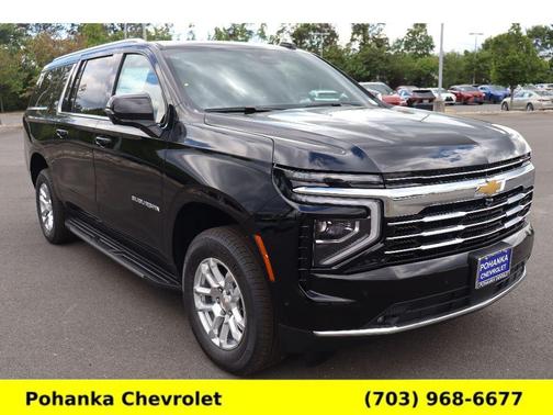 Black 2026 Chevrolet Suburban LT