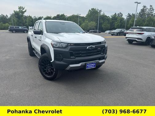 Summit White 2023 Chevrolet Colorado Trail Boss