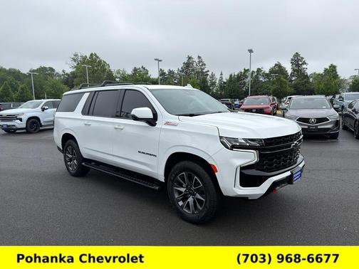 Summit White 2023 Chevrolet Suburban Z71