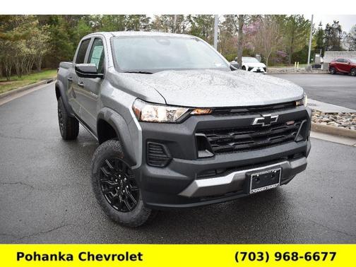 Sterling Gray Metallic 2026 Chevrolet Colorado Trail Boss