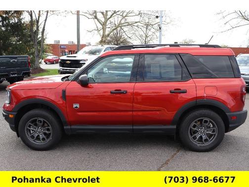 Hot Pepper Red Tinted Clearcoat 2023 Ford Bronco Sport Big Bend