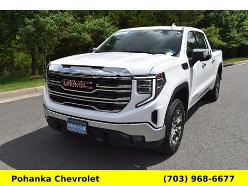 Summit White 2026 GMC Sierra 1500 SLT