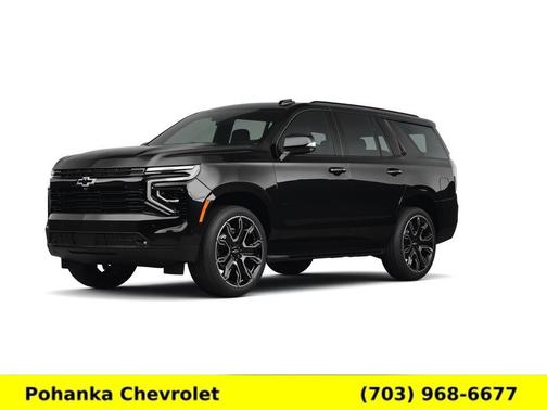 Black 2026 Chevrolet Tahoe RST