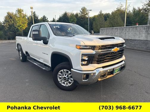 Summit White 2025 Chevrolet Silverado 2500 LT