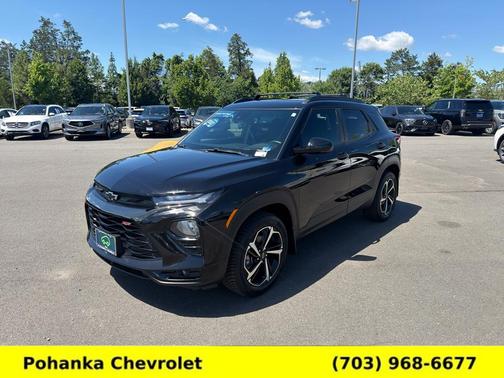 Mosaic Black Metallic 2022 Chevrolet Trailblazer RS