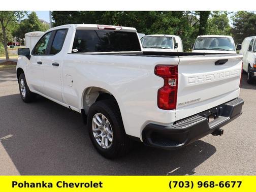 Summit White 2023 Chevrolet Silverado 1500 WT