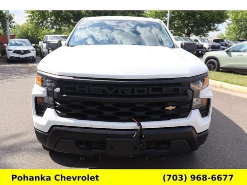 Summit White 2023 Chevrolet Silverado 1500 WT