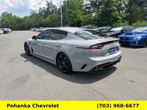 Ceramic Silver 2019 Kia Stinger GT2