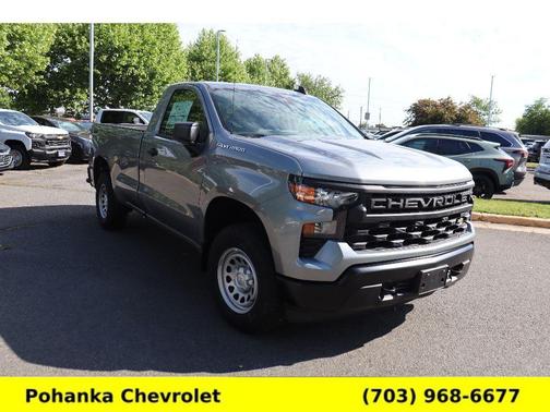 Sterling Gray Metallic 2026 Chevrolet Silverado 1500 WT