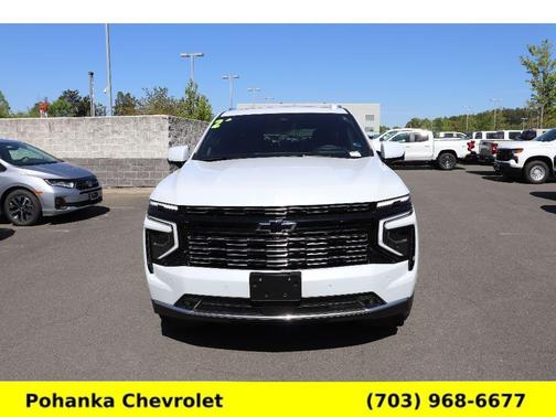 Polar White 2026 Chevrolet Suburban High Country