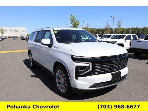 Polar White 2026 Chevrolet Suburban High Country