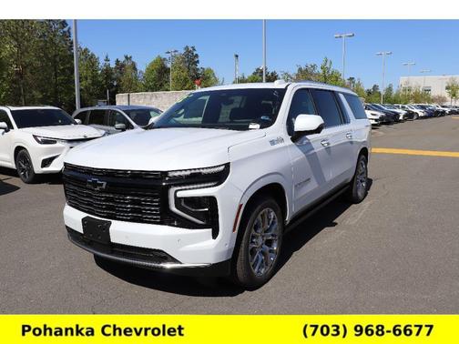 Polar White 2026 Chevrolet Suburban High Country