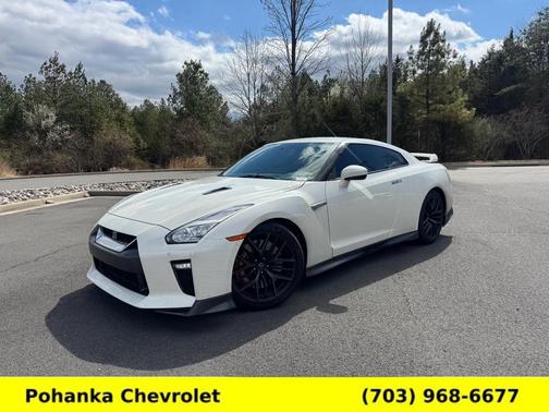 Pearl White 2018 Nissan GT-R Premium