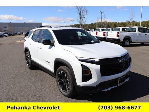 Polar White 2026 Chevrolet Equinox RS