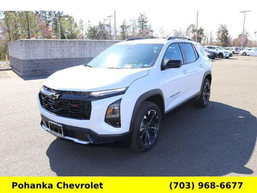Polar White 2026 Chevrolet Equinox RS