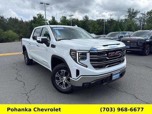 Summit White 2026 GMC Sierra 1500 SLT