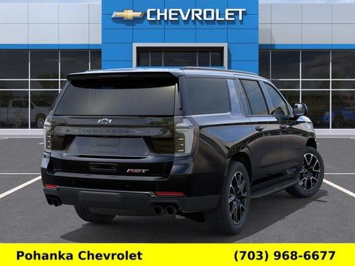 Black 2026 Chevrolet Suburban RST