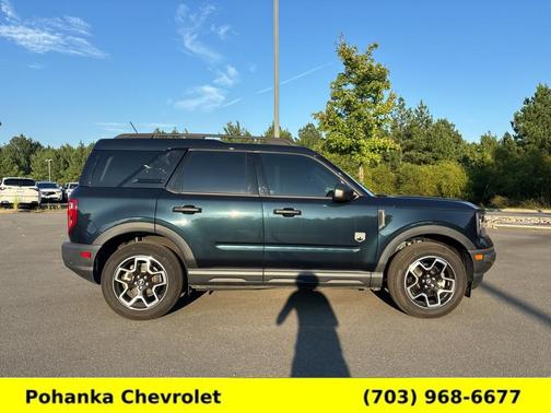 Alto Blue Metallic Tinted Clearcoat 2023 Ford Bronco Sport Big Bend