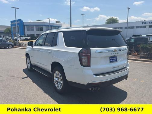 Summit White 2021 Chevrolet Tahoe Premier