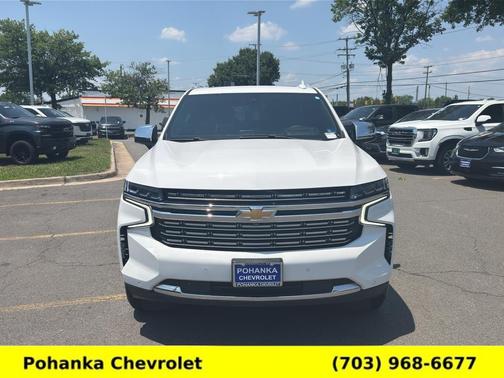 Summit White 2021 Chevrolet Tahoe Premier