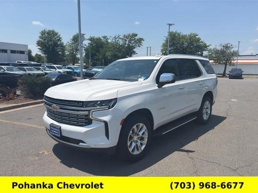 Summit White 2021 Chevrolet Tahoe Premier
