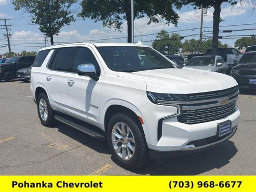 Summit White 2021 Chevrolet Tahoe Premier
