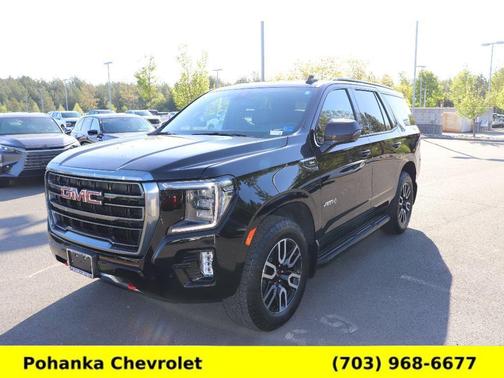 Onyx Black 2022 GMC Yukon AT4